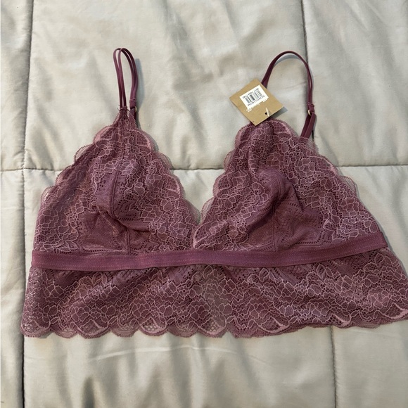 Madewell Lace Liana Longline Bralette - Picture 1 of 4